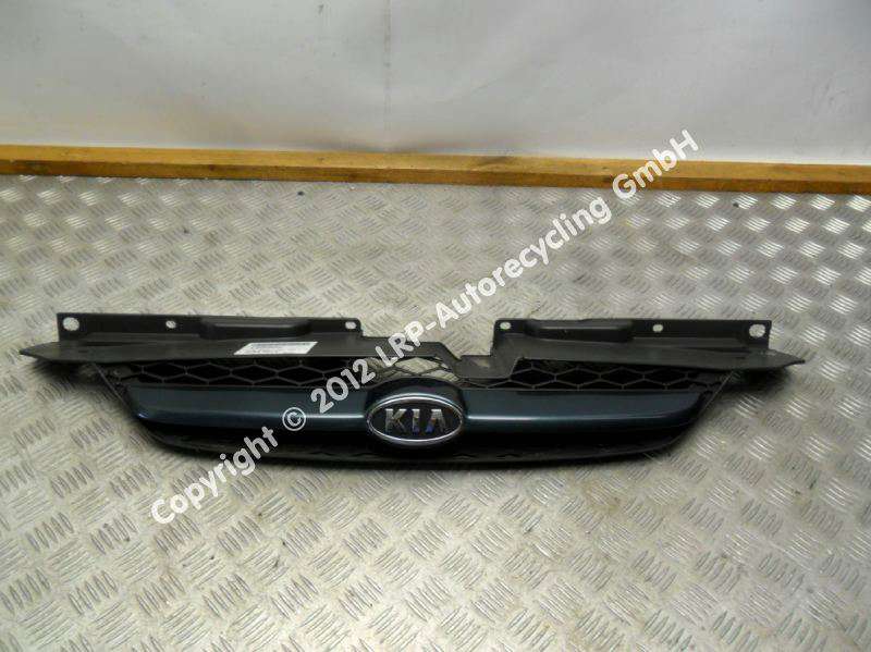 Kia Rio DC original Grill Kühlergrill mit Emblem dunkelgrün BJ2004